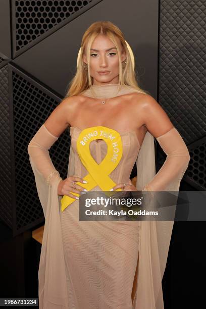 Montana Tucker attends the 66th GRAMMY Awards at Crypto.com Arena on February 04, 2024 in Los Angeles, California.