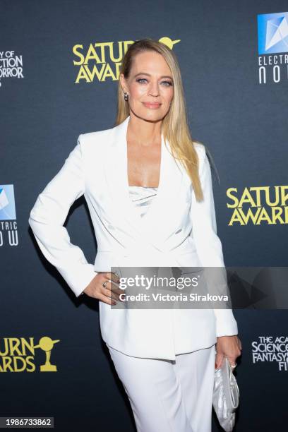 Jeri Ryan attends the 51st Annual Saturn Awards at Los Angeles Marriott Burbank Airport on February 04, 2024 in Burbank, California.