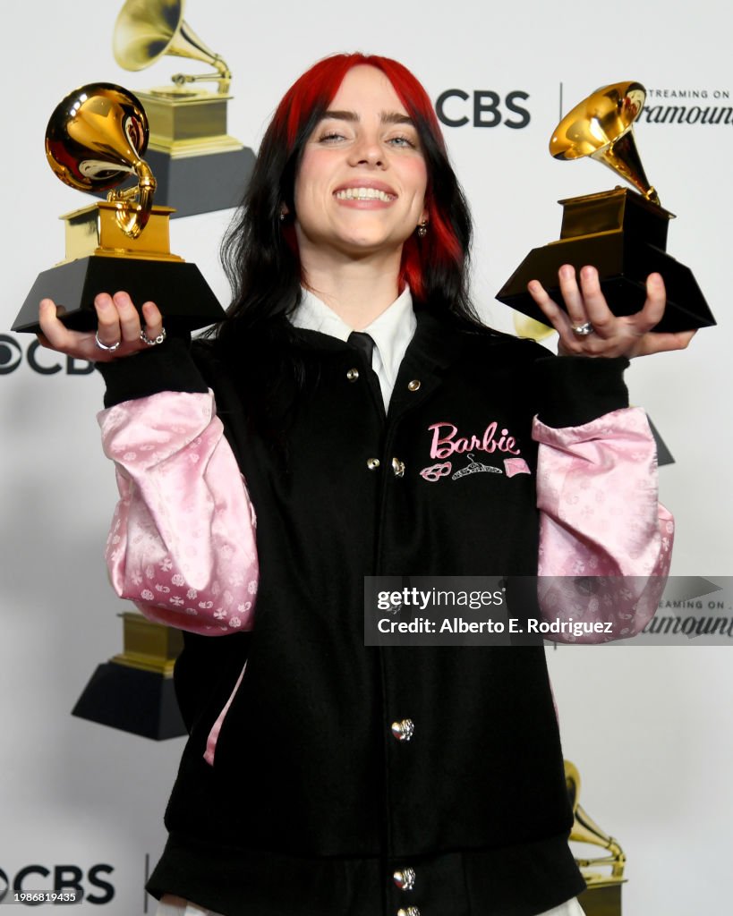 66th GRAMMY Awards - Press Room