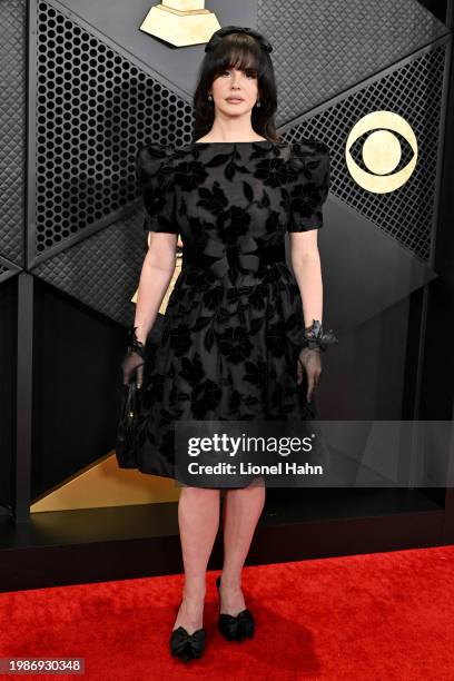 Lana Del Rey attends the 66th GRAMMY Awards at Crypto.com Arena on February 04, 2024 in Los Angeles, California.