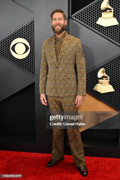 Calvin Harris attends the 66th GRAMMY Awards at Crypto.com Arena on February 04, 2024 in Los Angeles, California.