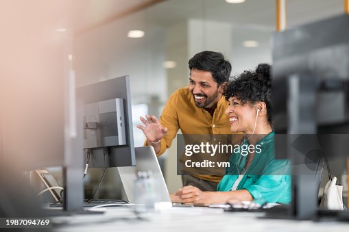 Professionals Greeting Through Conference Call Professionals Greeting Through Conference Call