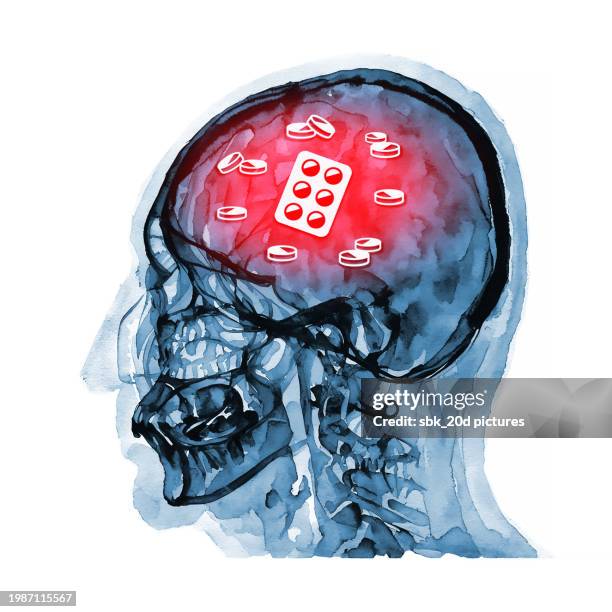 skull f 19 - ibuprofen stock pictures, royalty-free photos & images
