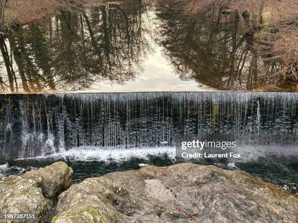 water and reflections - fox river stock pictures, royalty-free photos & images