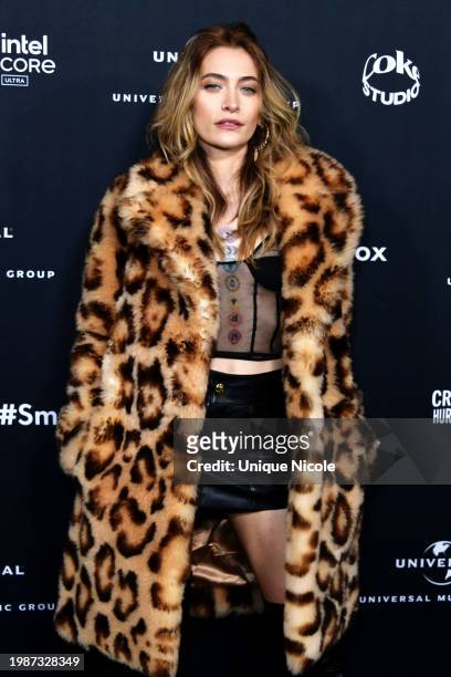 Paris Jackson attends Universal Music Group's GRAMMY After Party on February 04, 2024 in Los Angeles, California.
