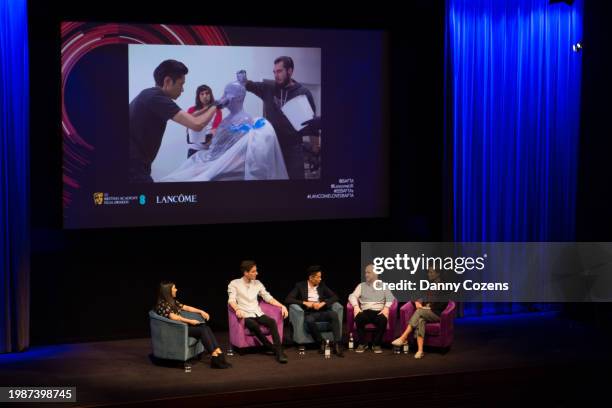 Arjen Tuiten, Kazuhiro Tsuji, David Malinowski and Lucy Sibbick on Stage