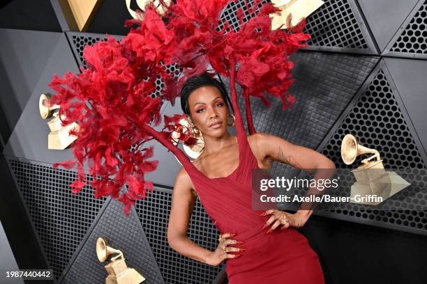 Dawn Richard attends the 66th GRAMMY Awards at Crypto.com Arena on February 04, 2024 in Los Angeles, California.