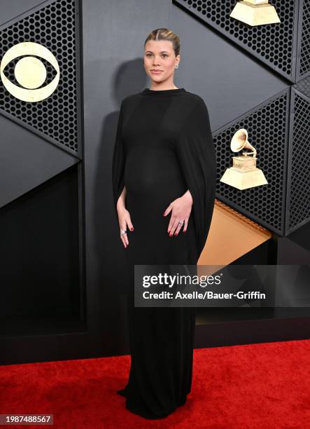 Sofia Richie attends the 66th GRAMMY Awards at Crypto.com Arena on February 04, 2024 in Los Angeles, California.