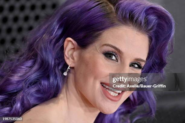 Kelly Osbourne attends the 66th GRAMMY Awards at Crypto.com Arena on February 04, 2024 in Los Angeles, California.