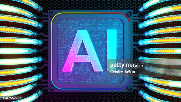 quantum computer chip with binary code. artificial intelligence and data transfer, network connection and big data flow concept - computer cable stock pictures, royalty-free photos & images