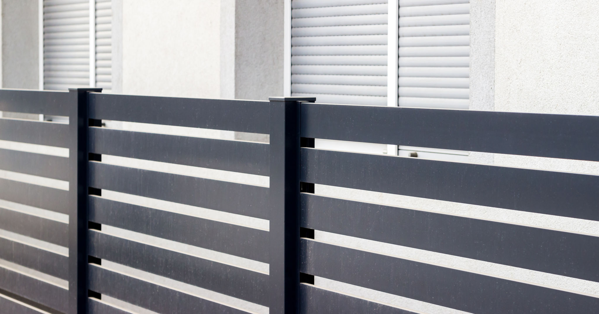 modern fence materials