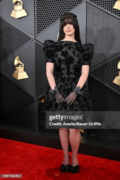 Lana Del Rey attends the 66th GRAMMY Awards at Crypto.com Arena on February 04, 2024 in Los Angeles, California.