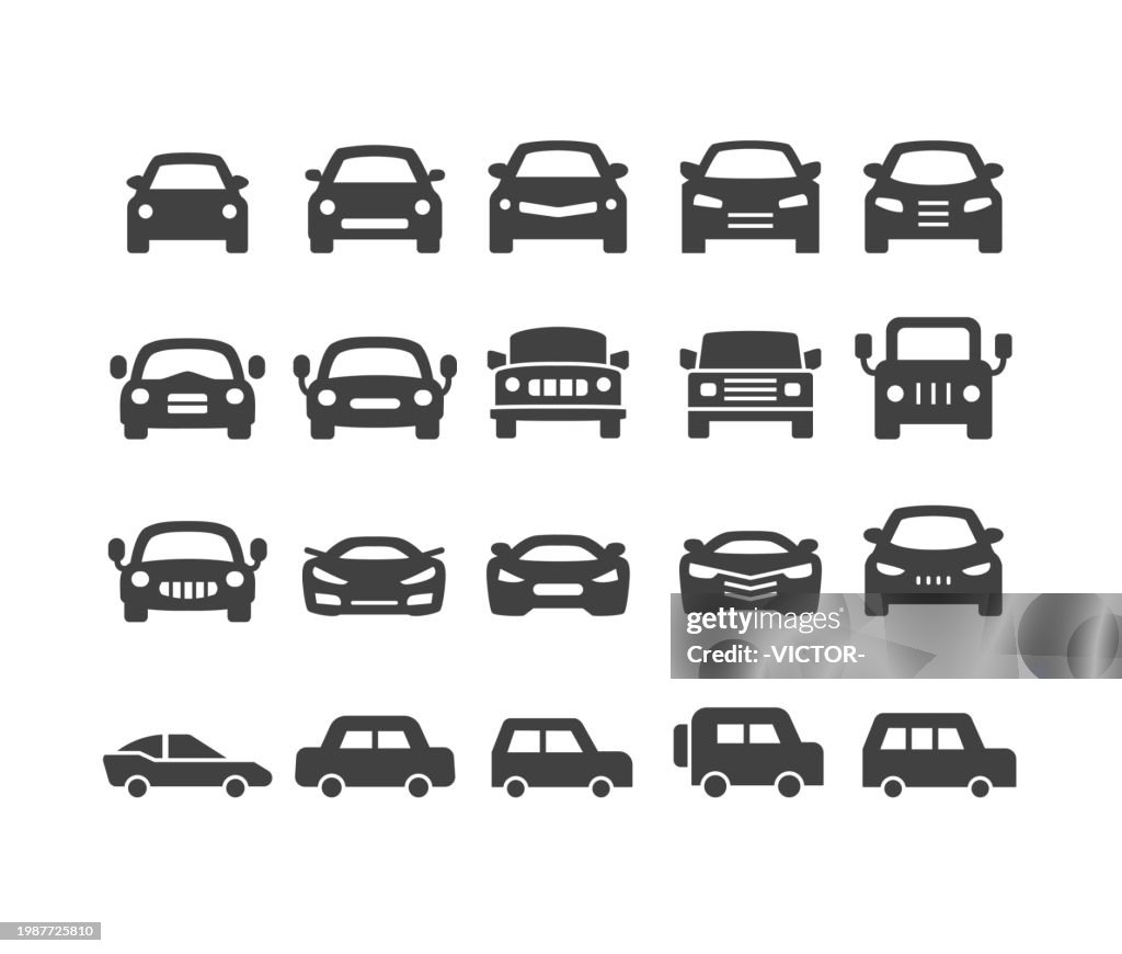 Iconos de coche - Serie Clásica