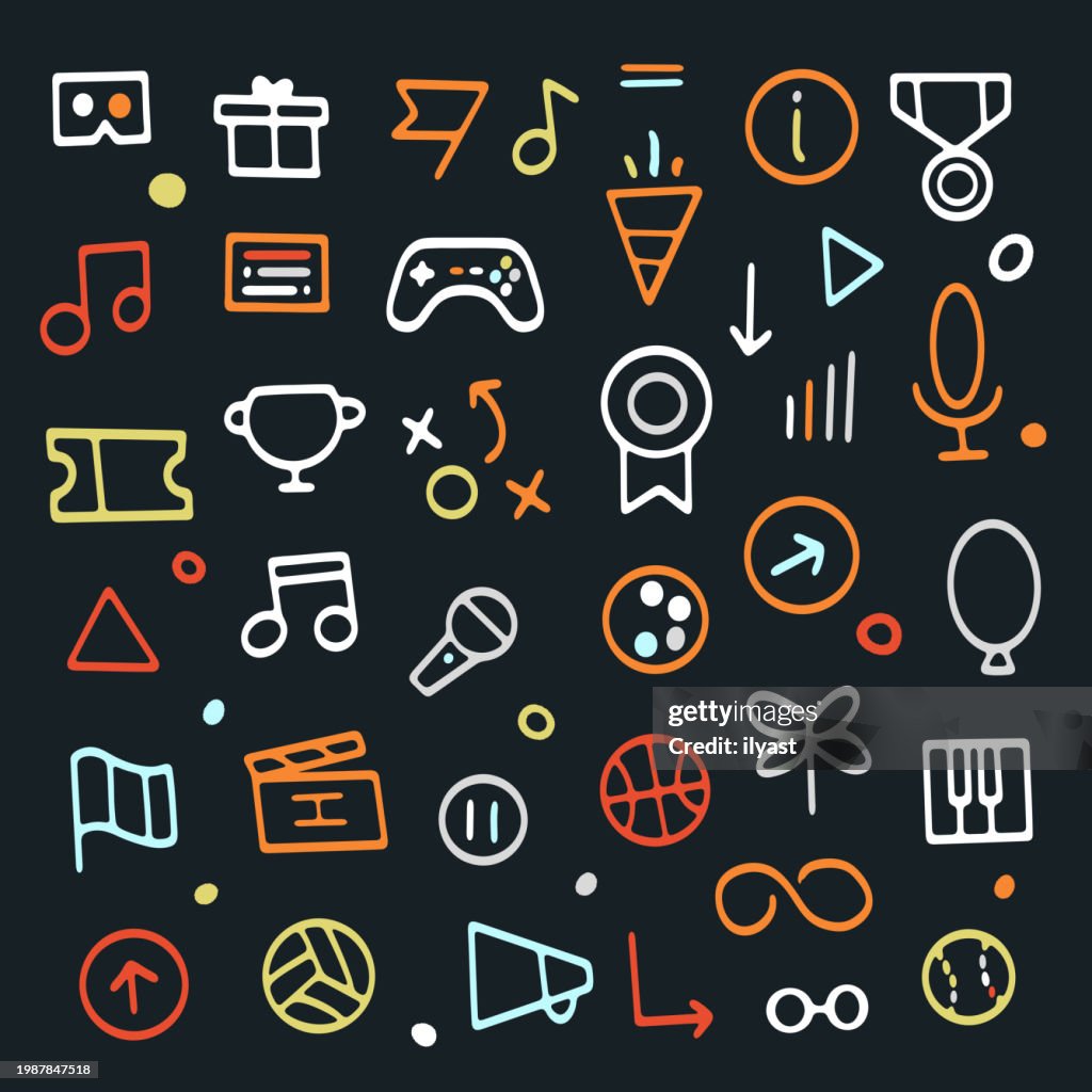 Flex Icons Pattern for Activities