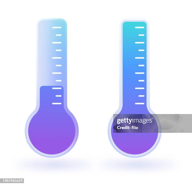 ilustrações, clipart, desenhos animados e ícones de termômetro de transparência medição de captação de recursos - termometro mercurio