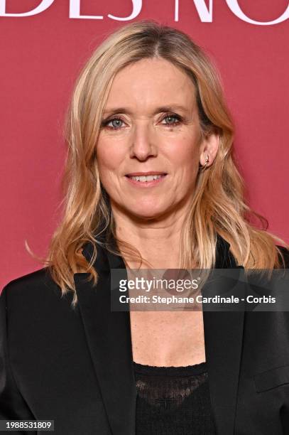 Léa Drucker attends the Cesar 2024 - Nominee Dinner at Le Fouquet's on February 05, 2024 in Paris, France.