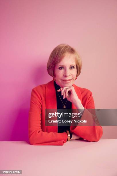 Carol Burnett of "Palm Royale" poses for a portrait during the 2024 Television Critics Association Winter Press Tour at The Langham Huntington,...