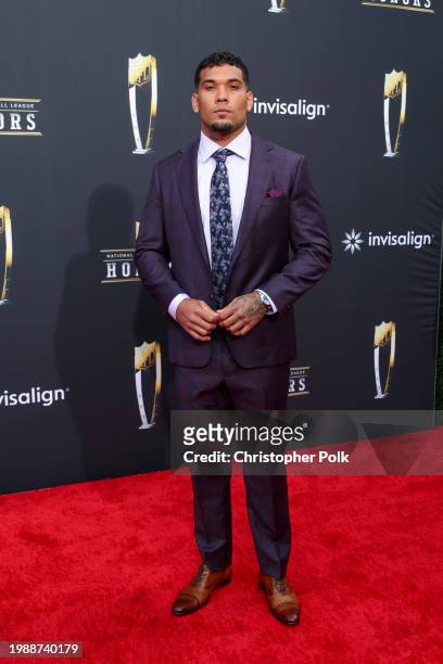 James Conner at the 13th Annual NFL Honors held at Resorts World Theatre on February 8, 2024 in Las Vegas, Nevada.