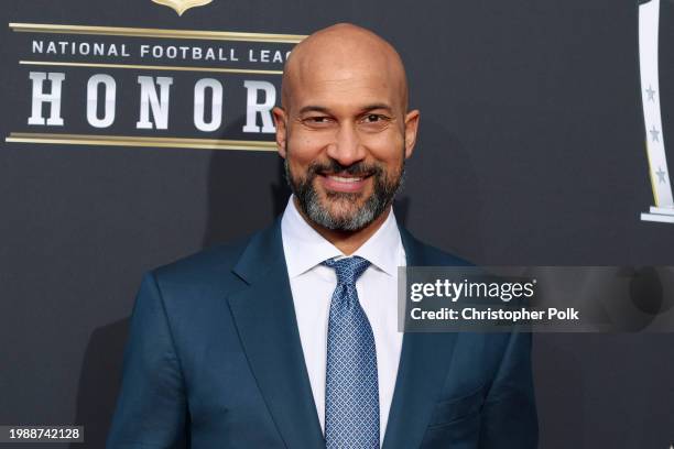 Keegan-Michael Key at the 13th Annual NFL Honors held at Resorts World Theatre on February 8, 2024 in Las Vegas, Nevada.