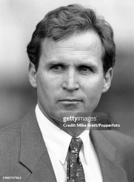 Bradford Bulls head coach Brian Smith looks on during the Stones Super League match between Wigan and Bradford Bulls at Central Park on April 19,...