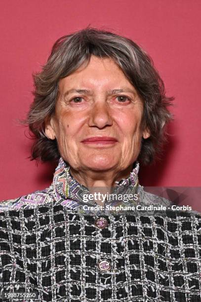 Véronique Cayla attends the Cesar 2024 - Nominee Dinner at Le Fouquet's on February 05, 2024 in Paris, France.