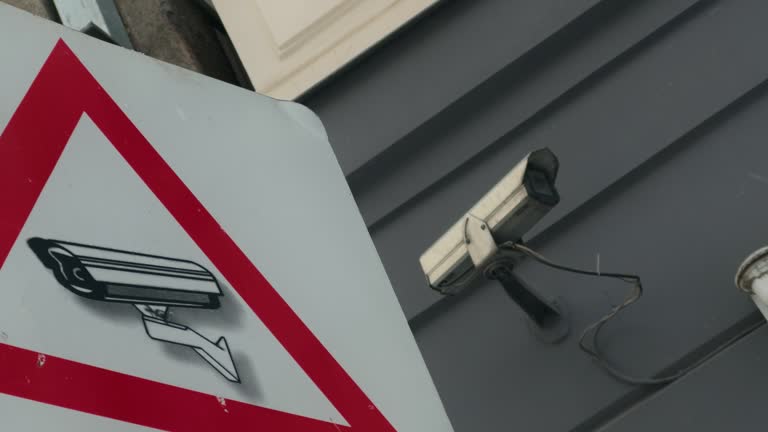 Warning Sign Video 133 Cctv Warning Signs Stock Videos, Footage, & 4K Video Clips - Getty ...