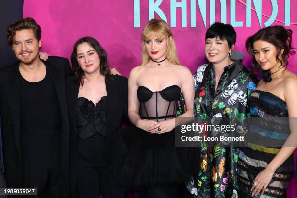 Cole Sprouse, Zelda Williams, Kathryn Newton, Diablo Cody and Liza Soberano attend the Los Angeles special screening of Focus Features' "Lisa...