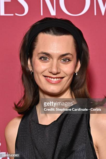Ella Rumpf attends the Cesar 2024 - Nominee Dinner at Le Fouquet's on February 05, 2024 in Paris, France.