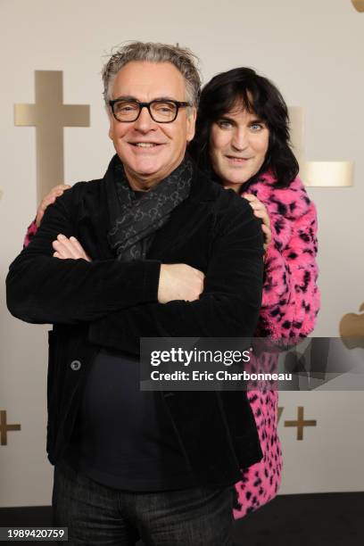 Kenton Allen and Noel Fielding from The Completely Made-Up Adventures of Dick Turpin seen at the Apple TV+ 2024 Winter TCA Tour at The Langham...