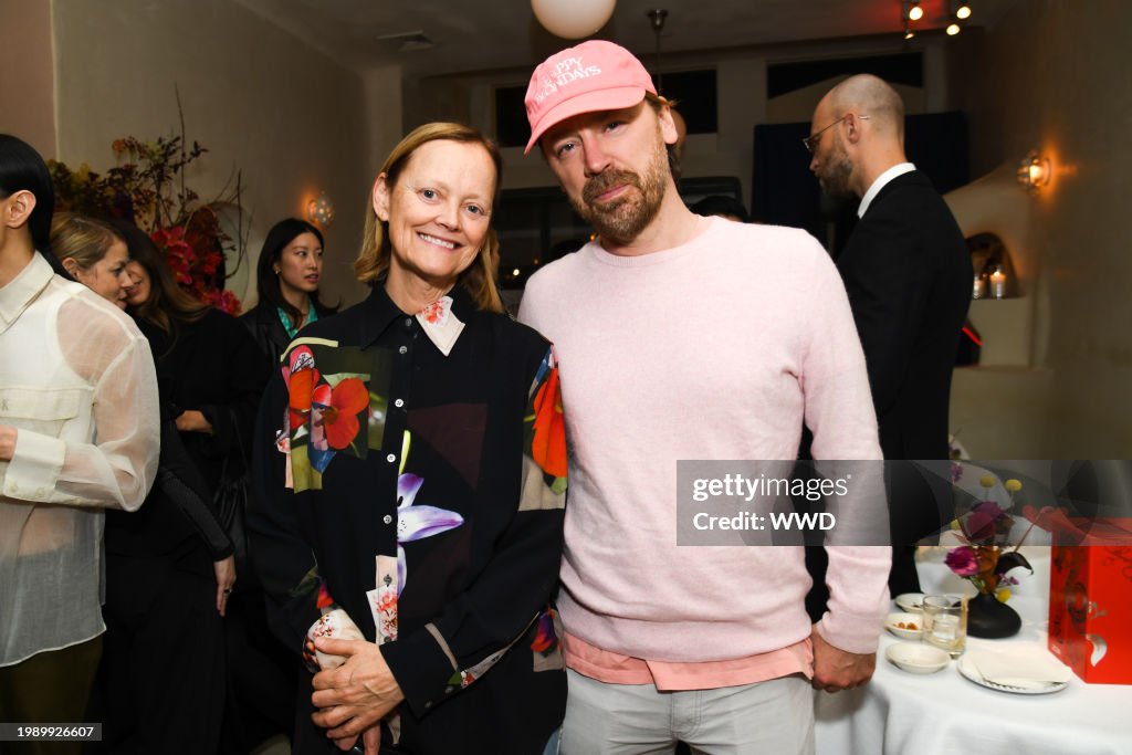 Ash Reeve Emma Reeves, Ash L'ange at Humberto Leon's Lunar New Year Celebration ...