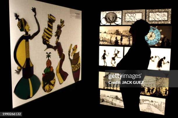 Israeli visitors tour a puppets exhibition at the Puppet Theater Center on July 20, 2010 in Holon, south of the coastal city of Tel Aviv, during the...