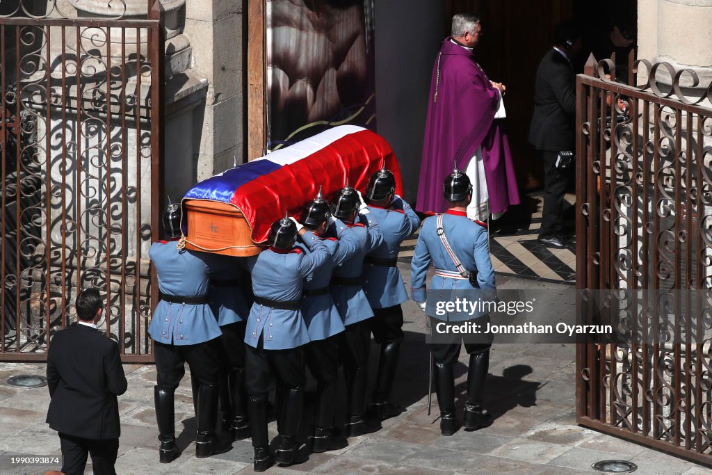 State Funeral For Former President Of Chile Sebastian Piñera