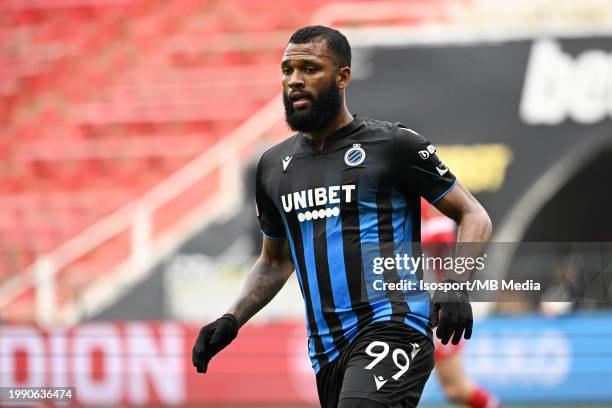 Igor Thiago of Club Brugge pictured during a football game between Royal Antwerp FC and Club Brugge on match day 24 of the Jupiler Pro League season...