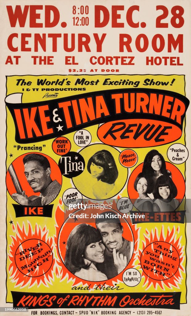 Poster For The Ike & Tina Turner Revue
