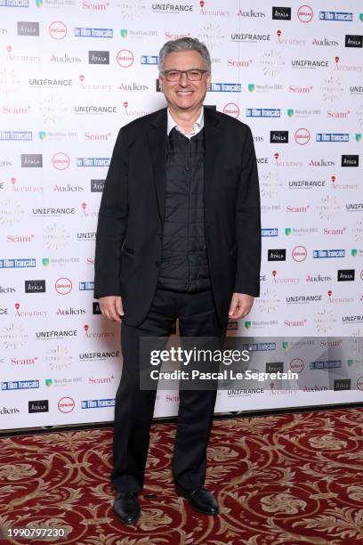 Victor Hadida attends the 31st "Trophees Du Film Francais" : Photocall at Hotel Intercontinental on February 06, 2024 in Paris, France.