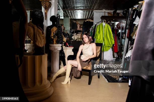 Stylist Tess Herbert is photographed for Los Angeles Times on October 10, 2023 in Los Angeles, California. CREDIT MUST READ: Mariah Tauger/Los...