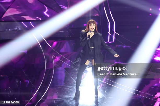 Annalisa attends the 74th Sanremo Music Festival 2024 at Teatro Ariston on February 06, 2024 in Sanremo, Italy.