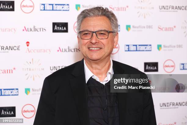 Victor Hadida attends the 31st "Trophees Du Film Francais" : Photocall at Hotel Intercontinental on February 06, 2024 in Paris, France.