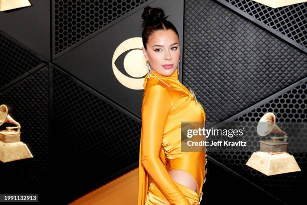 Tessa Brooks attends the 66th GRAMMY Awards at Crypto.com Arena on February 04, 2024 in Los Angeles, California.