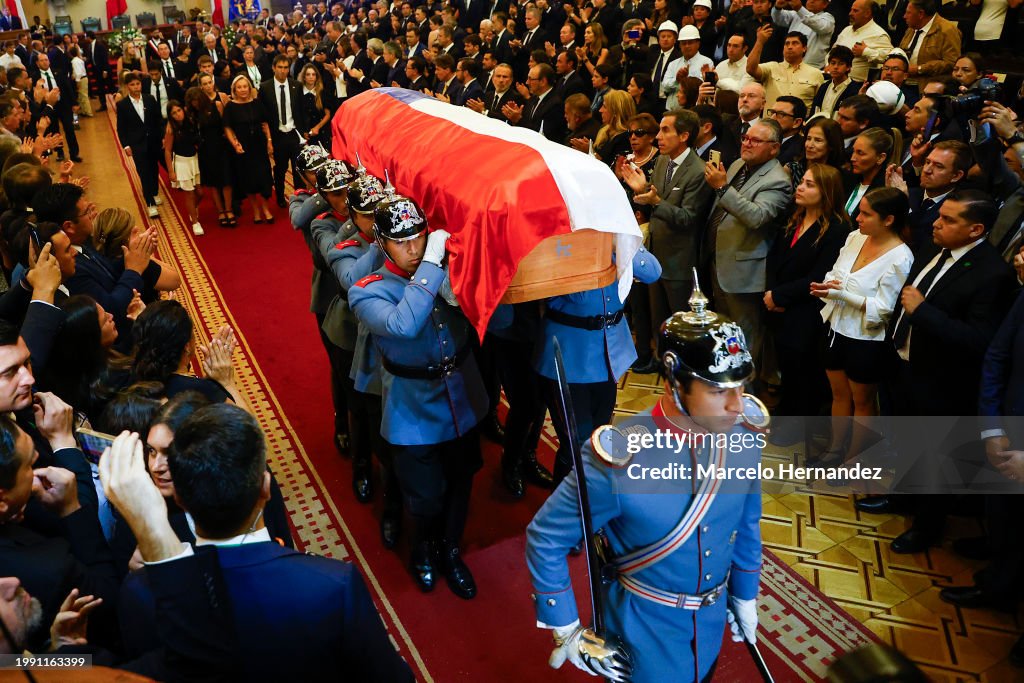 State Funeral For Former President Of Chile Sebastian Piñera