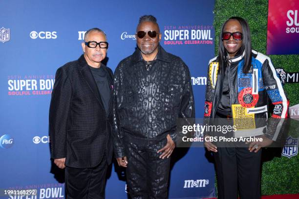 Earth, Wind & Fire arrive at THE SUPER BOWL SOULFUL CELEBRATION 25TH ANNIVERSARY, airing Saturday, Feb. 10 on the CBS Television Network, and...