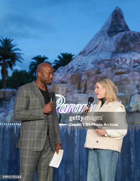 Fan experience VIP preview event on Wednesday, February 7, 2024 at The Mirage for Super Bowl LVIII. Pictured Akbar Gbajabiamila from The Talk and...