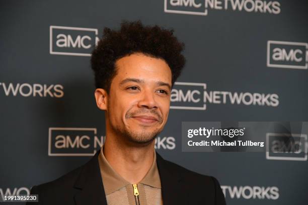 Actor Jacob Anderson attends the AMC Network's presentation of "Anne Rice's Interview with the Vampire" during the 2024 TCA Winter Press Tour at The...