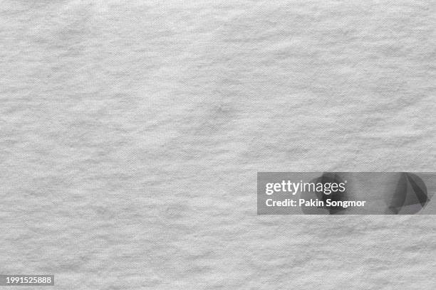 white color fabric cloth polyester texture and textile background. - white shirt texture stock pictures, royalty-free photos & images