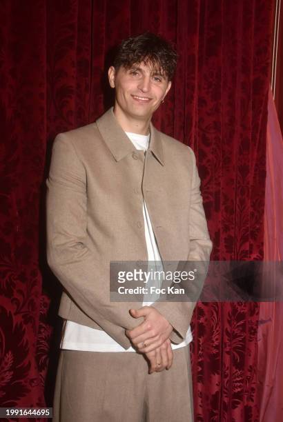 Raphaël Quenard attends a photocall for the 31st "Trophees Du Film Francais" Intercontinental on February 06, 2024 in Paris, France.
