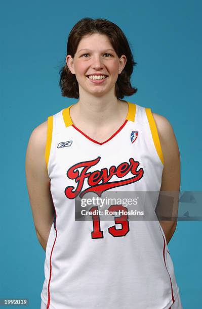 Zuzi Klimesova of the Indiana Fever during the Fever Media Day portrait shoot on May 6, 2003 in Indianapolis, Indiana. NOTE TO USER: User expressly...