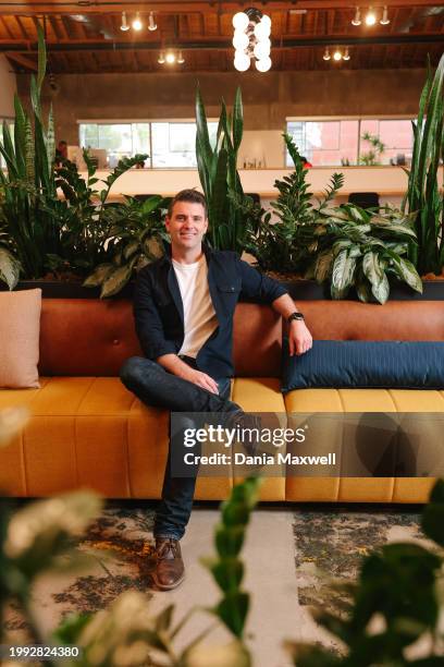 ChowNow Chief Executive Chris Webb is photographed for Los Angeles Times on December 19, 2023 in Culver City, California. PUBLISHED IMAGE. CREDIT...