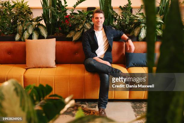 ChowNow Chief Executive Chris Webb is photographed for Los Angeles Times on December 19, 2023 in Culver City, California. PUBLISHED IMAGE. CREDIT...