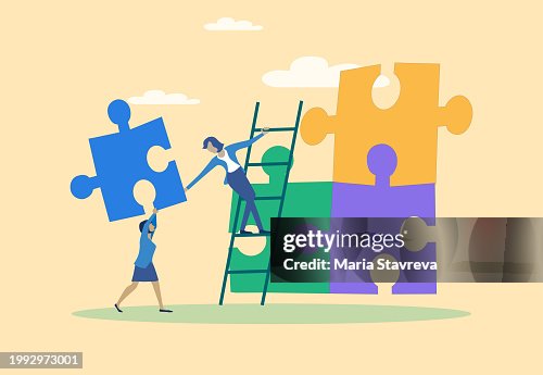Teamwork partnership metaphor. Teamwork partnership metaphor.