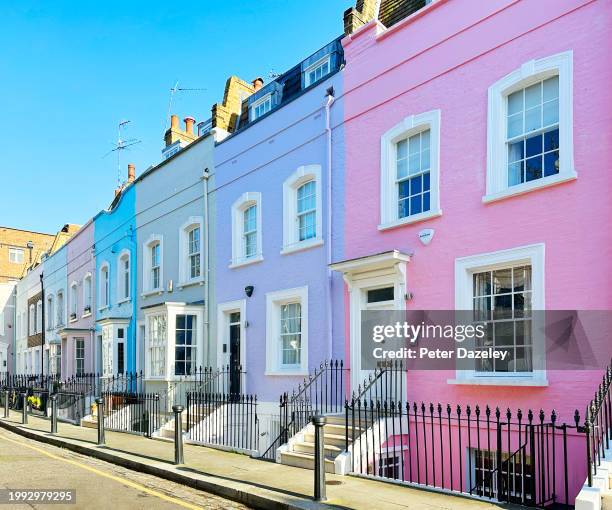 Chelsea, LONDON,ENGLAND - January 2024, Building Exterior London, Bywater Street off Kings Road, Chelsea. Building Exterior Peter Dazeley/Getty...